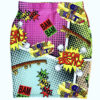 REGGAE COMIC PENCIL SKIRT
